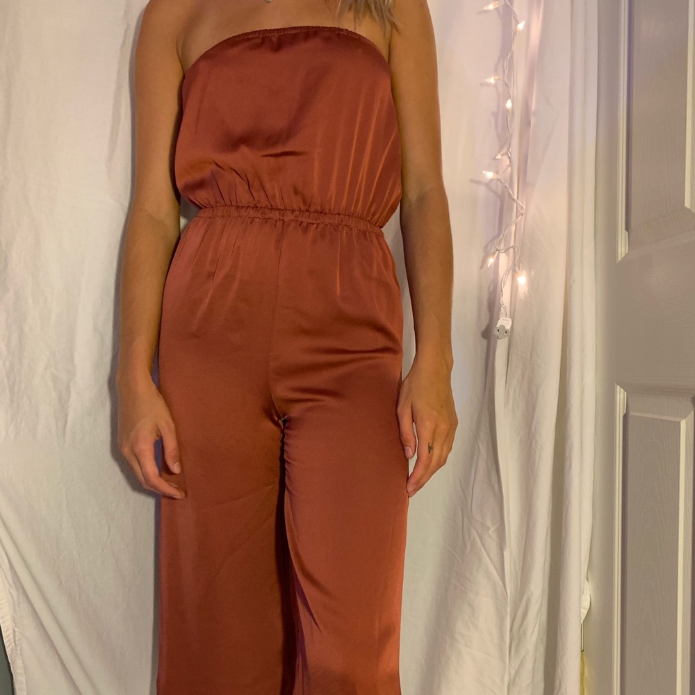 Burnt Orange Jumpsuit